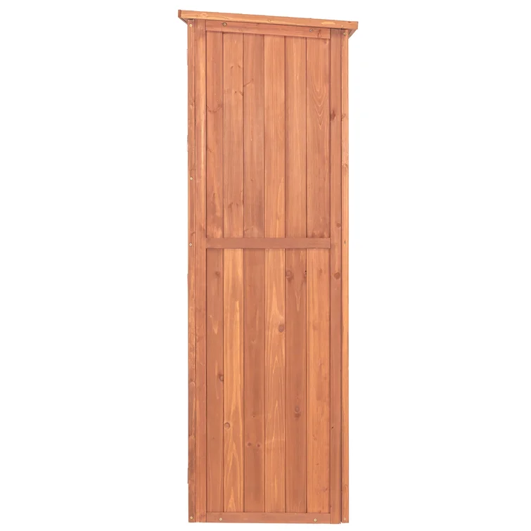 4 ft. x 2 ft. Solid Wood Lean-To Storage Shed