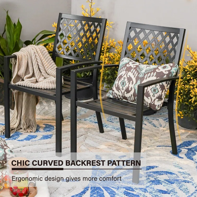Alyah 6 - Person Rectangular Outdoor Dining Set