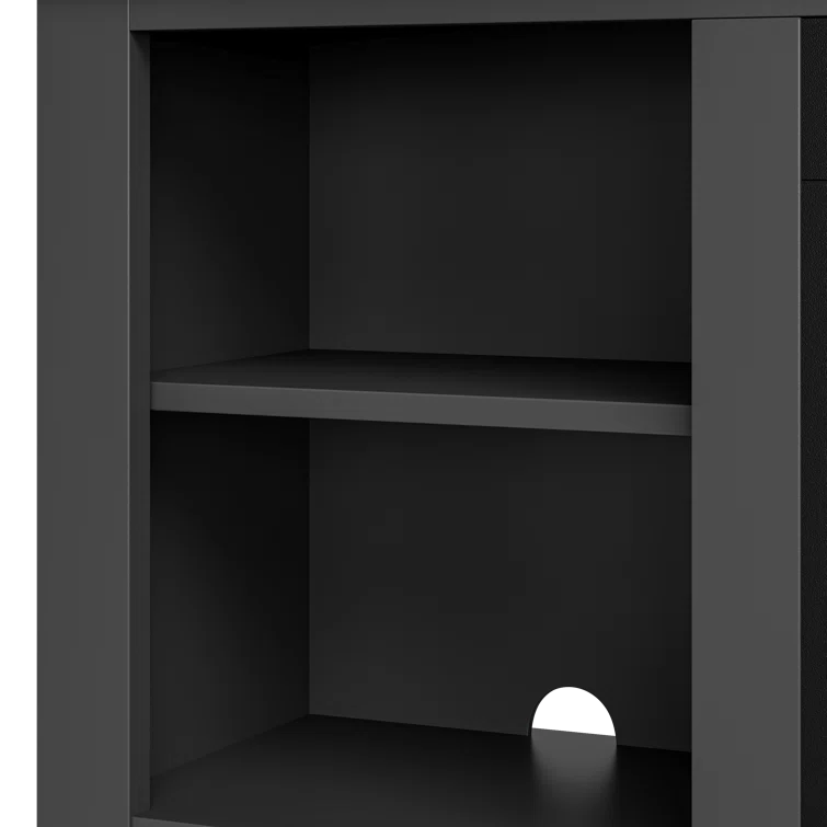 60 inch Fireplace TV Stand for TVs up to 65 inch, LED Media Console Entertainment Center with 23