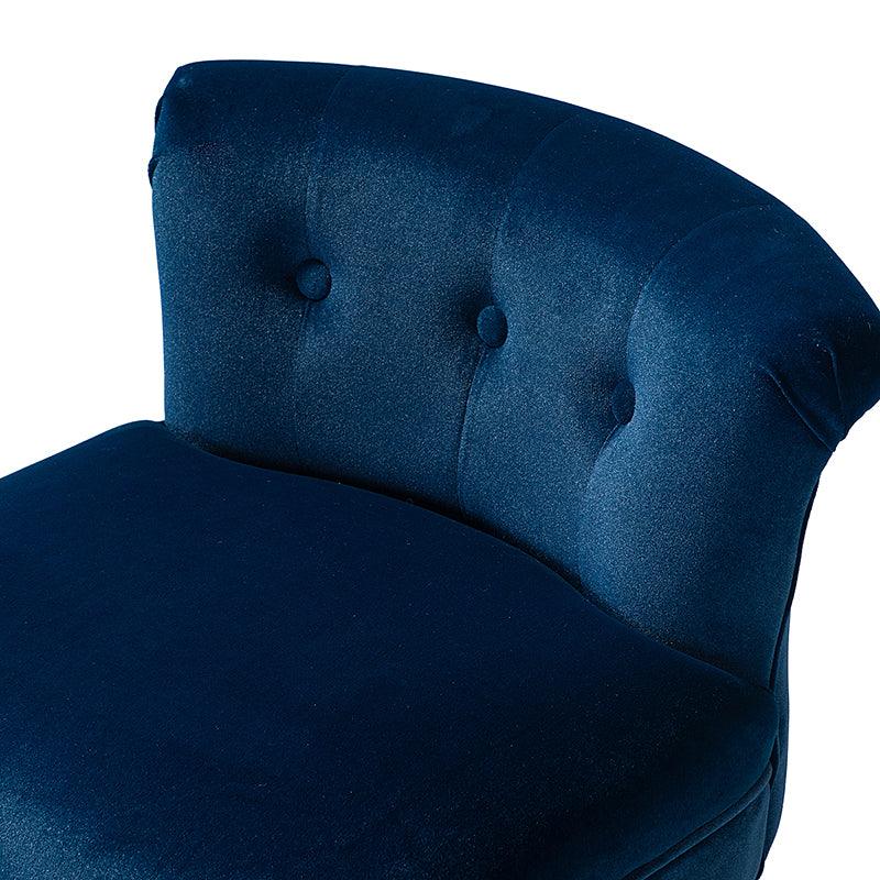 Moises Velvet Vanity Stool