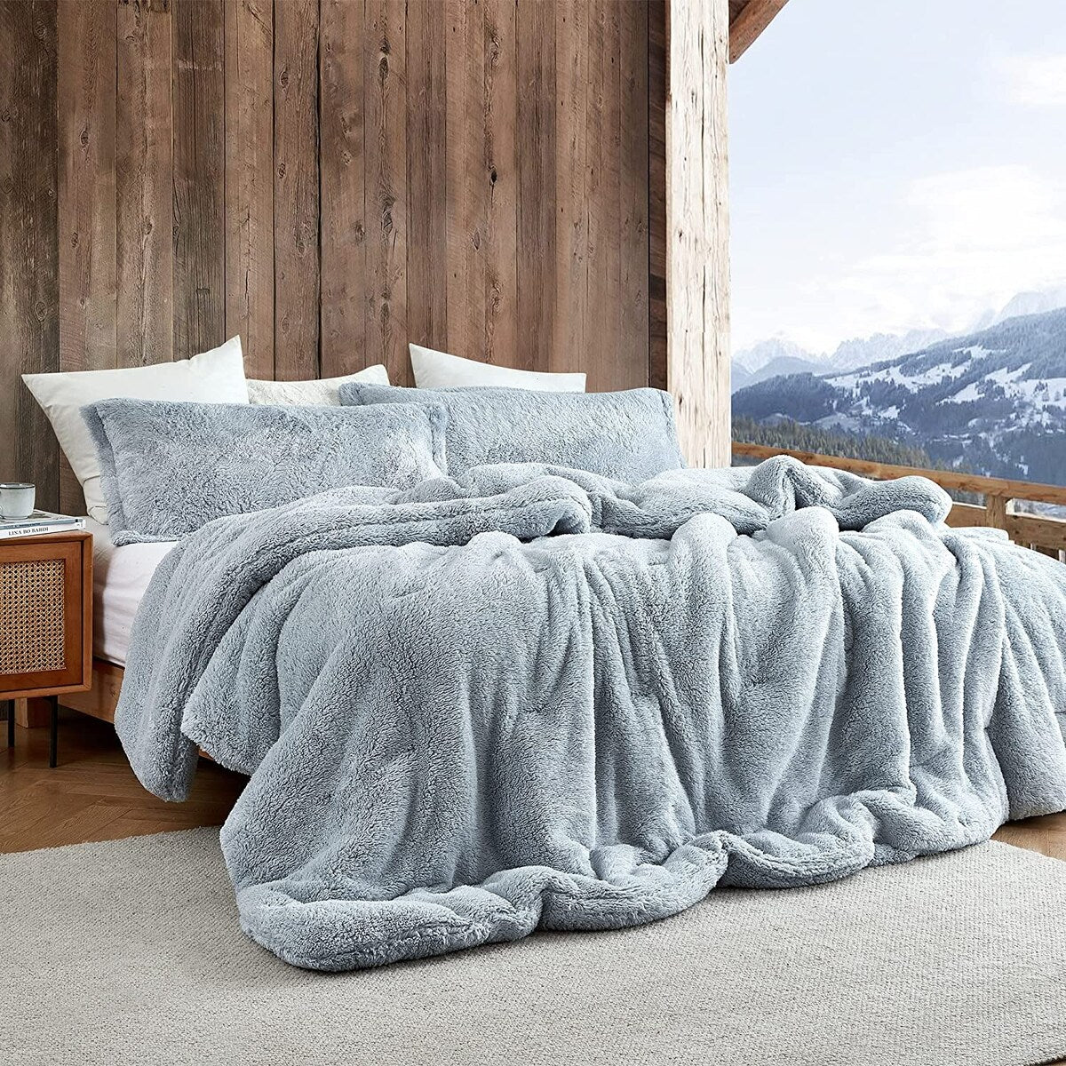 The Original Plush - Coma Inducer? Oversized Comforter - Frosted Arctic Ice
