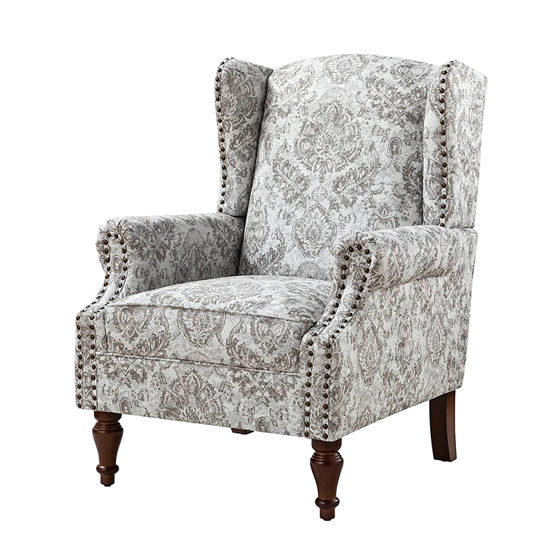 Felix Armchair with Spindle Legs