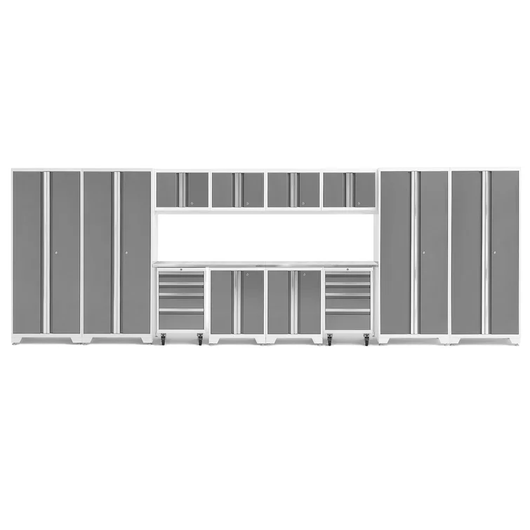 Bold Series 14 Piece Garage Storage Cabinet Set