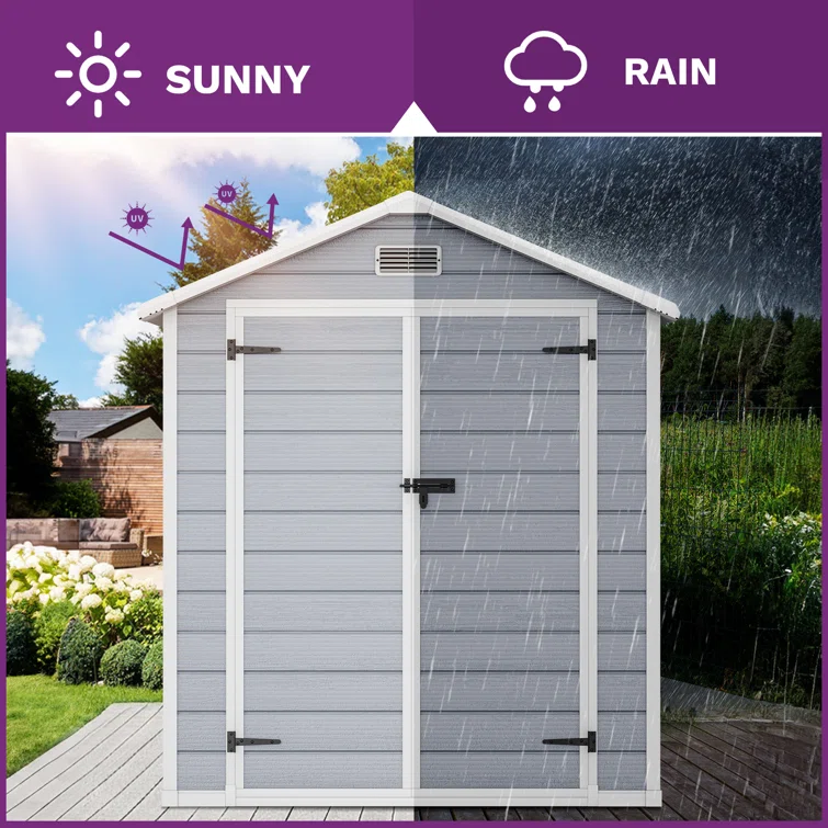 Resin Storage Shed