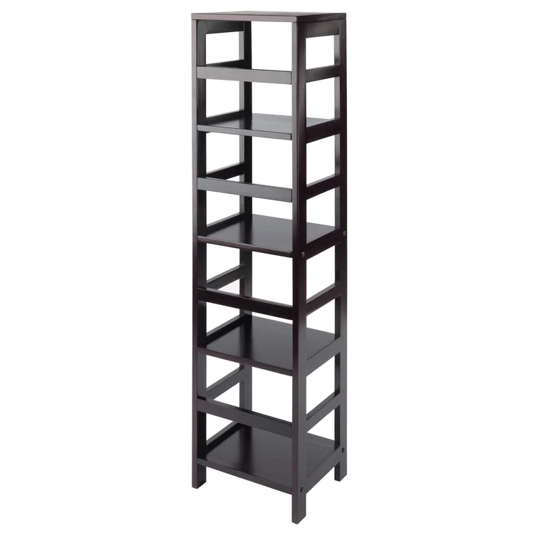 Eleia 13.39'' W Solid + Manufactured Wood Shelving Unit