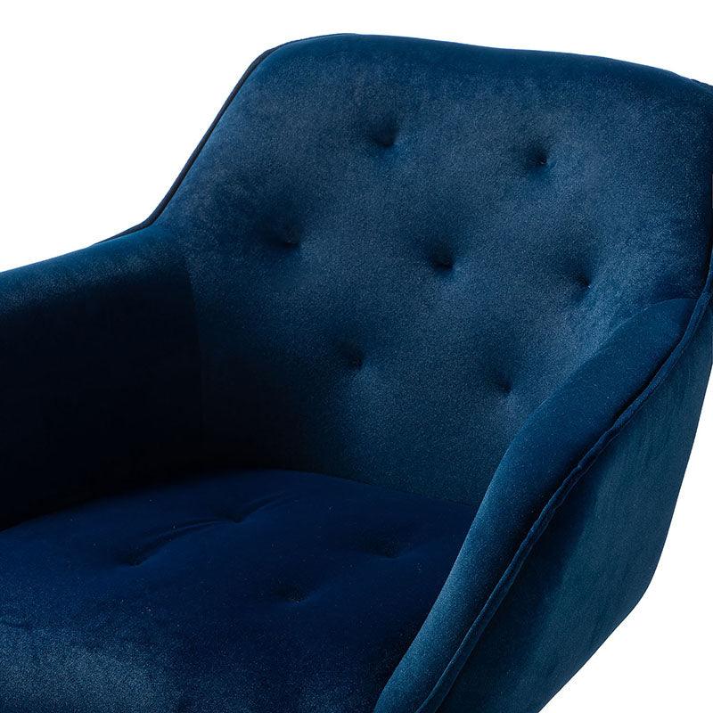 Jovida Velvet Tufted Office Chair