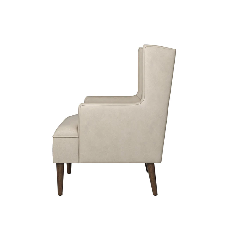 Gregor Vegan Leather Accent Chair