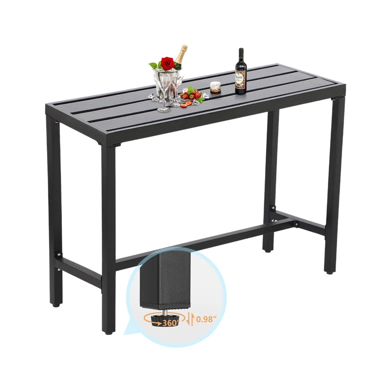 2 - Person Rectangular Outdoor Dining Set with Cushions