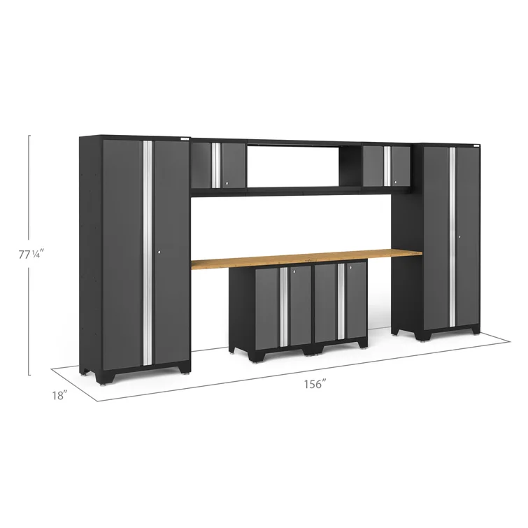 Bold 3.0 Series 9 Piece Storage Cabinet Set