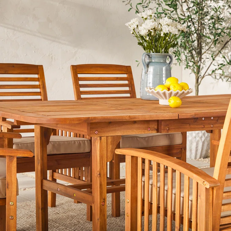 6 - Person Rectangular Outdoor Dining Set