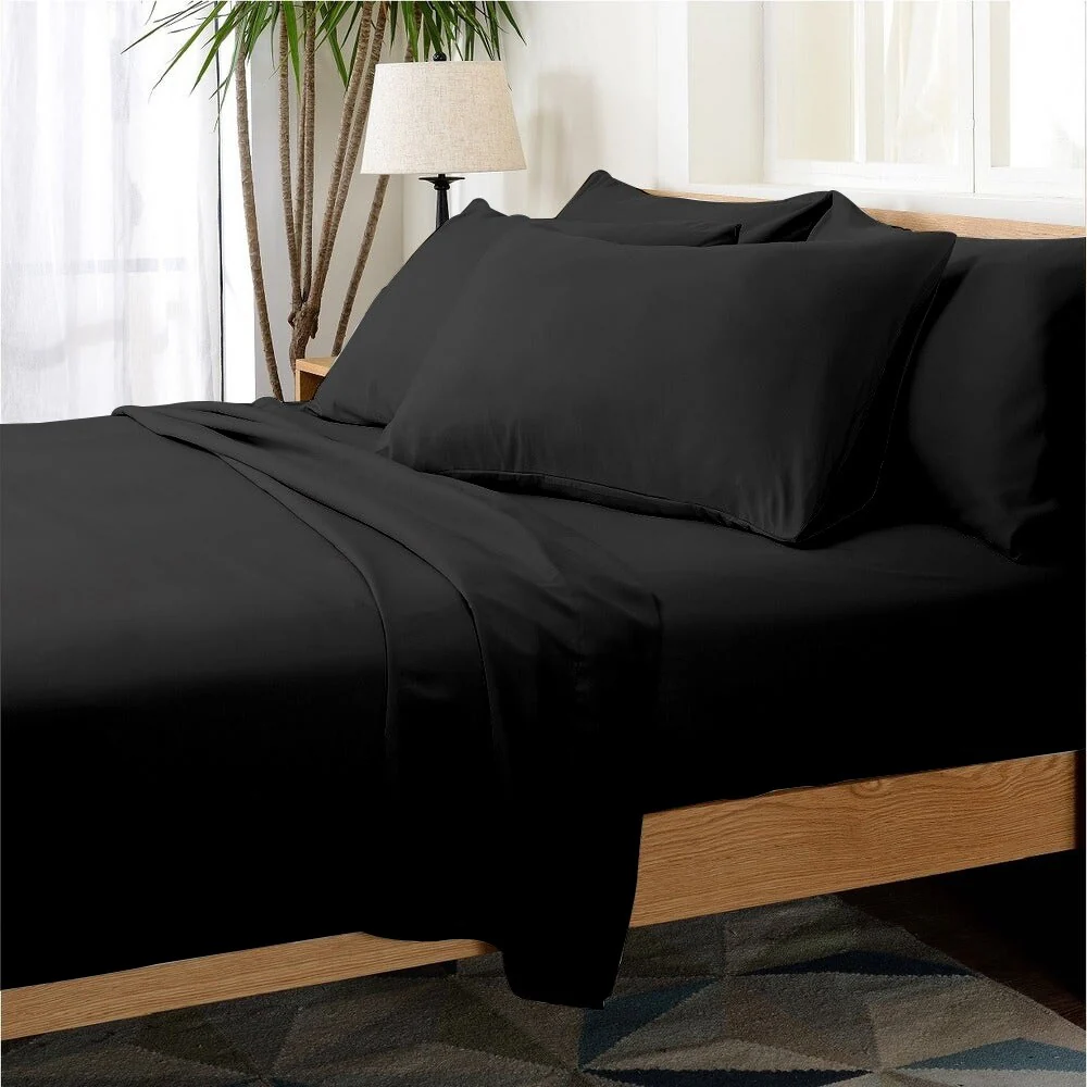 Hotel Collection Rayon derived from Bamboo Bed Sheet Set - 6 Piece