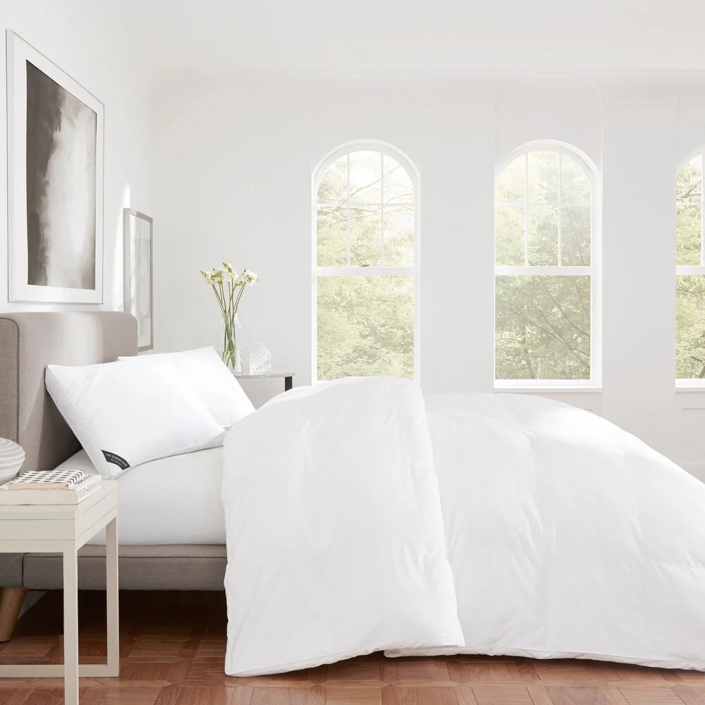 Five Queens Court Elite Sateen 300 TC Cotton Allergen Barrier Down Alternative Comforter