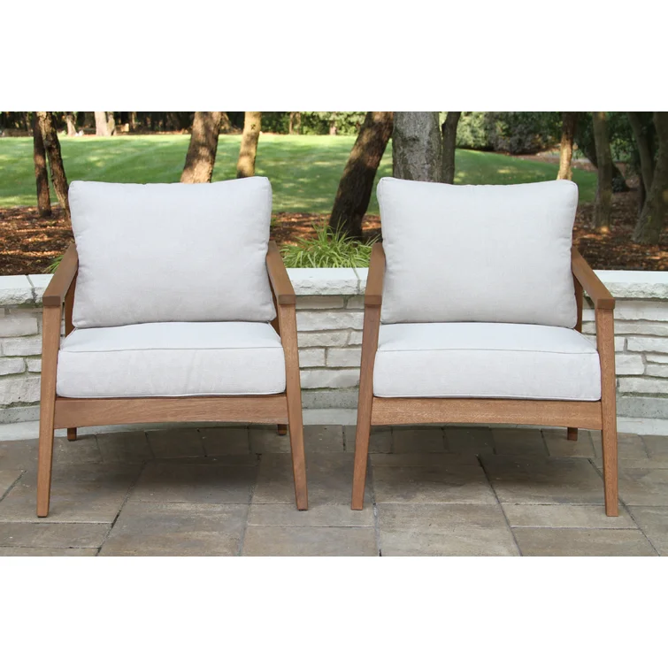 Arnot 2 - Person Outdoor Seating Group with Cushions