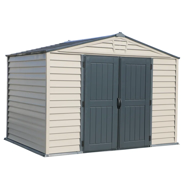 Storemax Plus 10 ft. W x 8 ft. D Vinyl Storage Shed