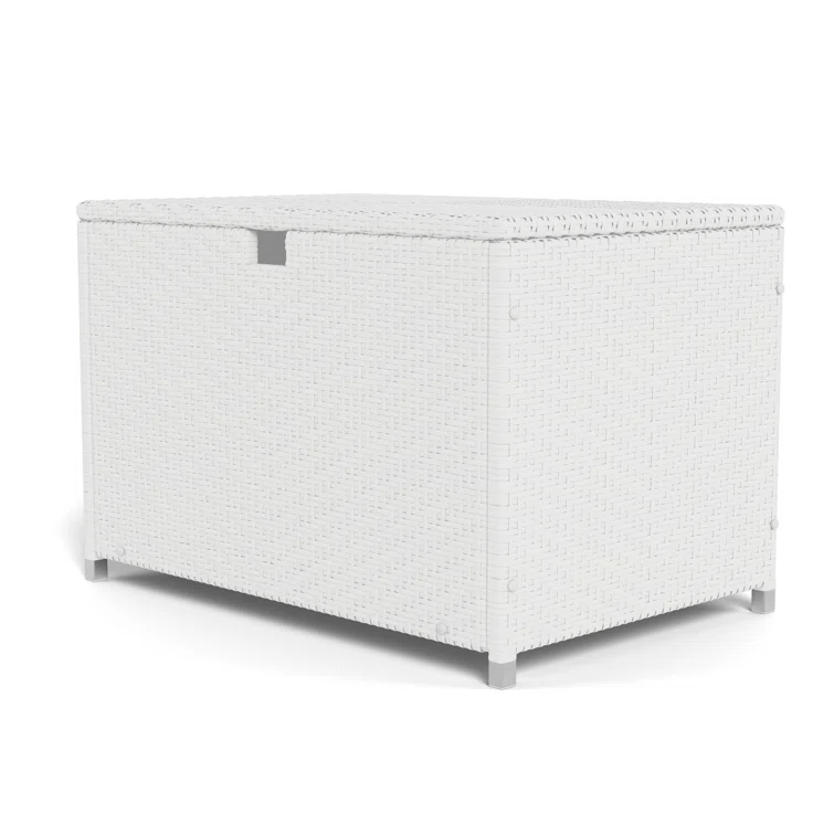 Tortuga Outdoor Stonewick 24'' W 86 Gallons Water Resistant Resin Deck Box