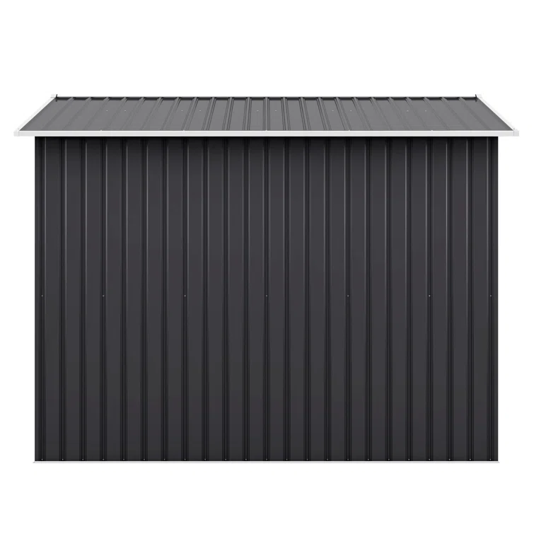 8 ft. W x 8 ft. D Metal Garage Shed
