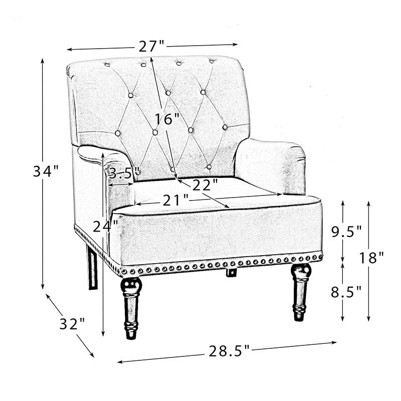 Constantino Velvet Armchair