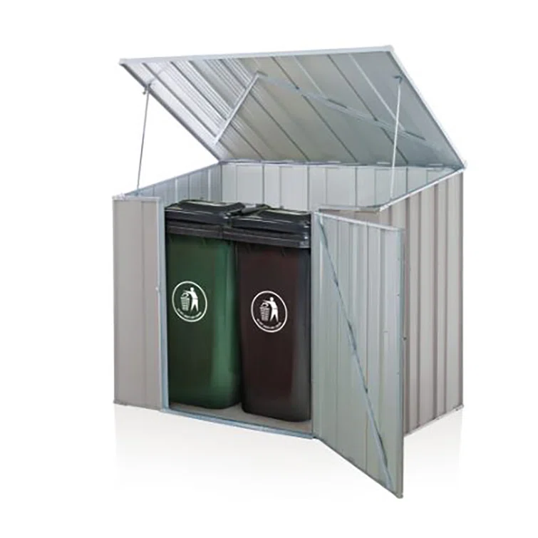 True Buildings 6 ft. W x 4 ft. D Outdoor Metal Garden/Backyard Storage Shed