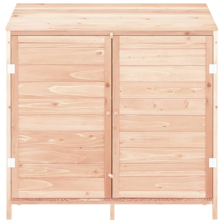 VidaXL Outdoor Storage Shed Garden Shed Wooden Storage Shed Solid Fir Wood