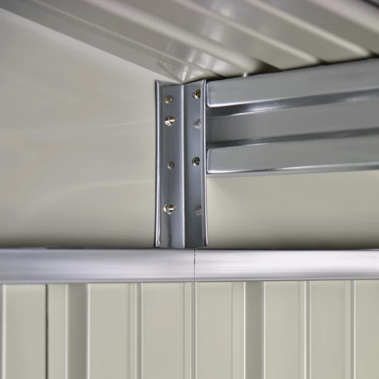 8 ft. W x 6 ft. D Tool Shed