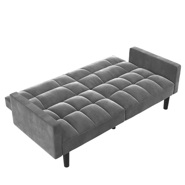 Brady Twin 78'' Upholstered Convertible Sofa
