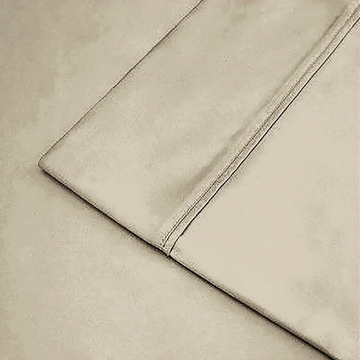 Authentic Hotel and Spa 100% Cotton 400 TC Solid Sateen Sheet Set