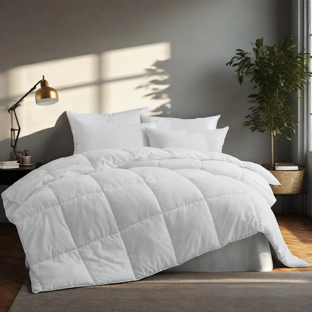 Lightweight Summer Down Alternative Comforter Duvet Insert