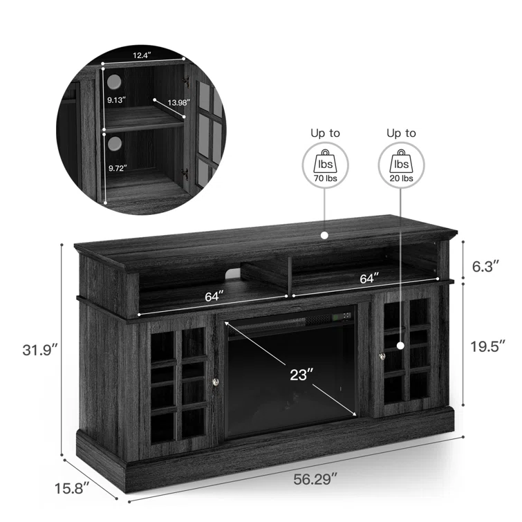 Anias TV Stand For TVs Up To 70
