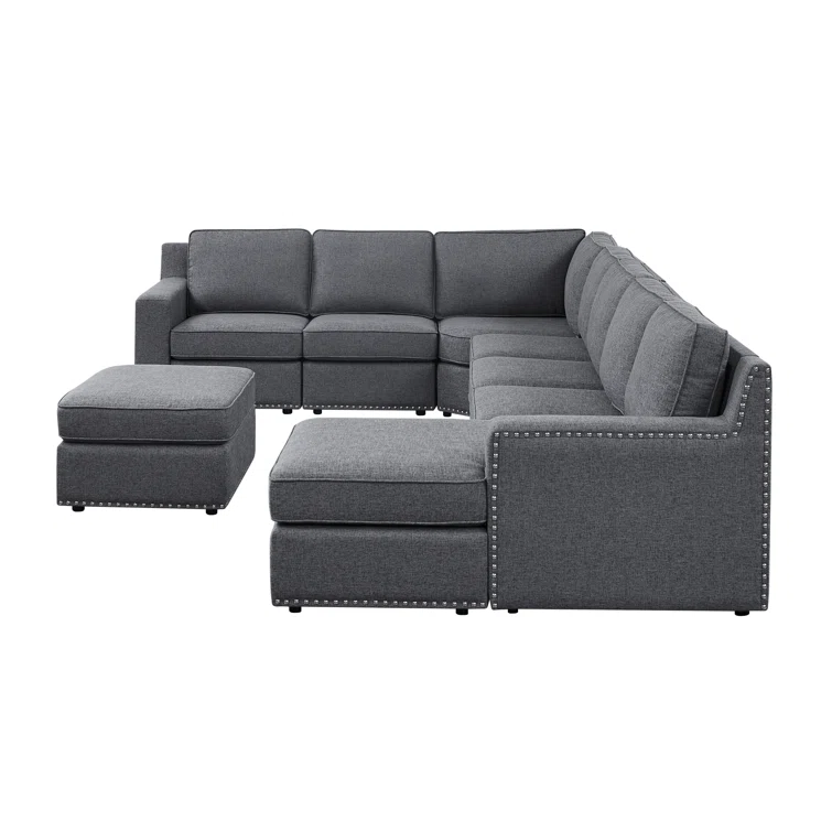 Aindriu 8 - Piece Upholstered Sectional
