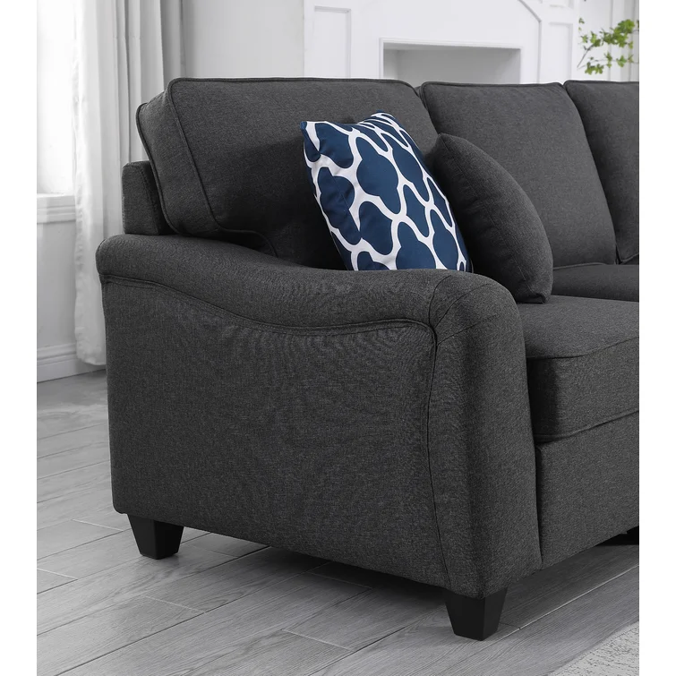 Beulah 8 - Piece Upholstered Sectional