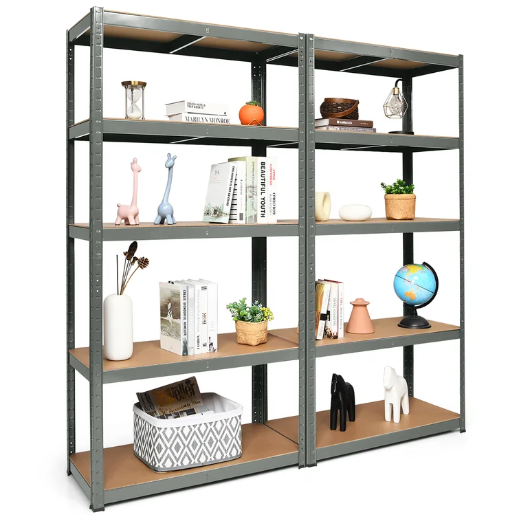 Bade 72'' W Height -Adjustable Shelving Unit<!-- --> <!-- -->(Set of 2)