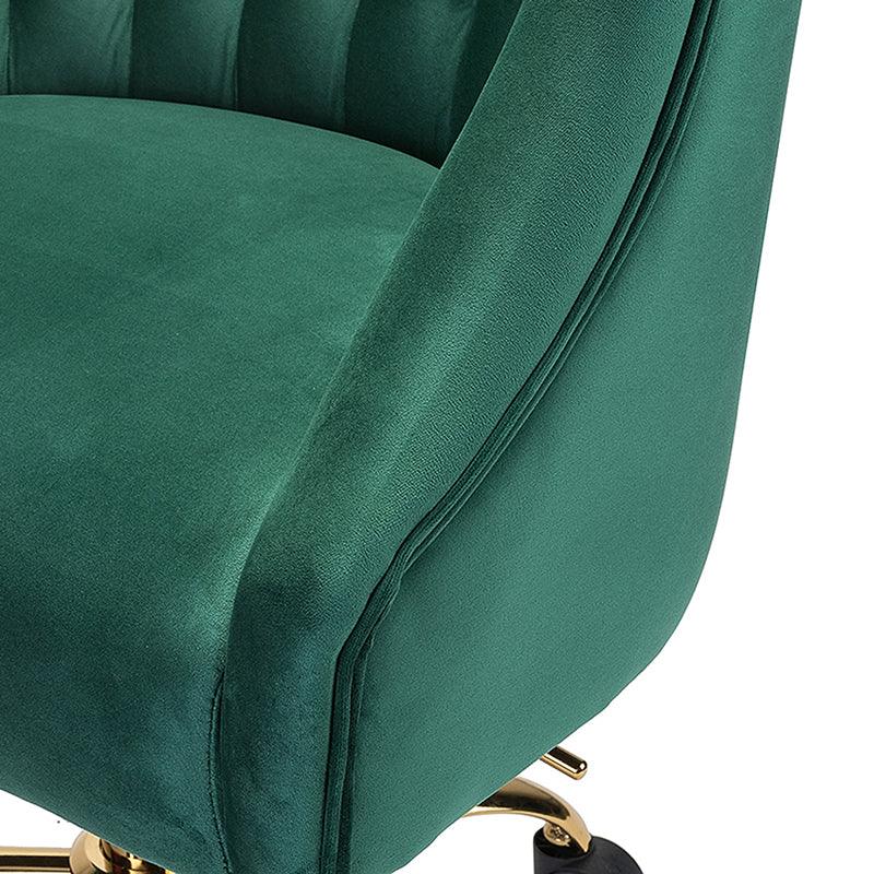 Penelope Velvet Tufted Office Chair