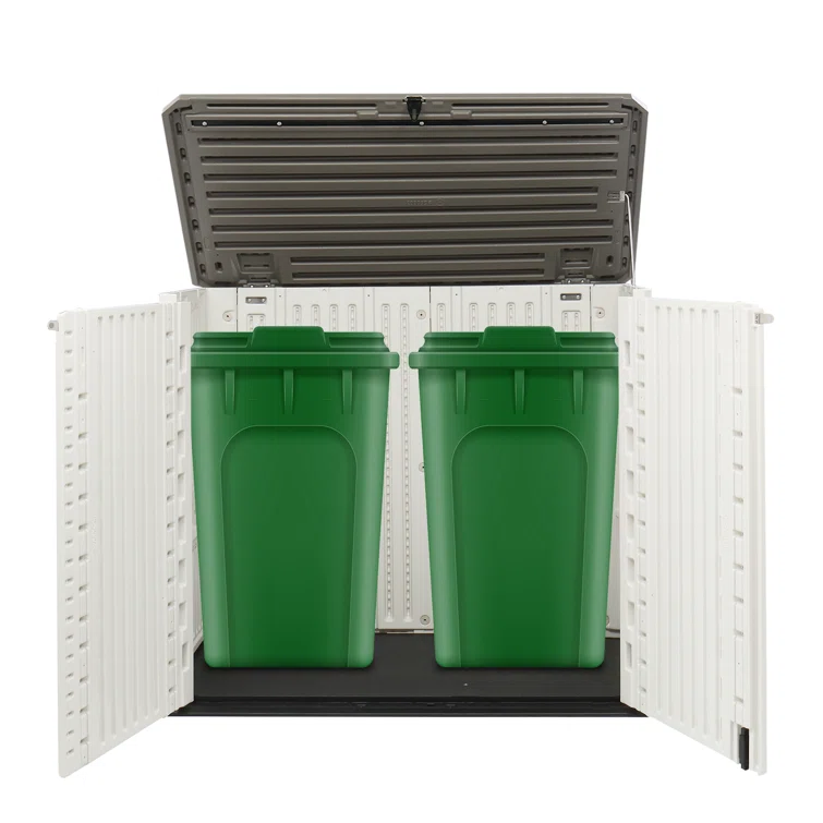 Outdoor 254 Gallons Plastic Storage Deck Box