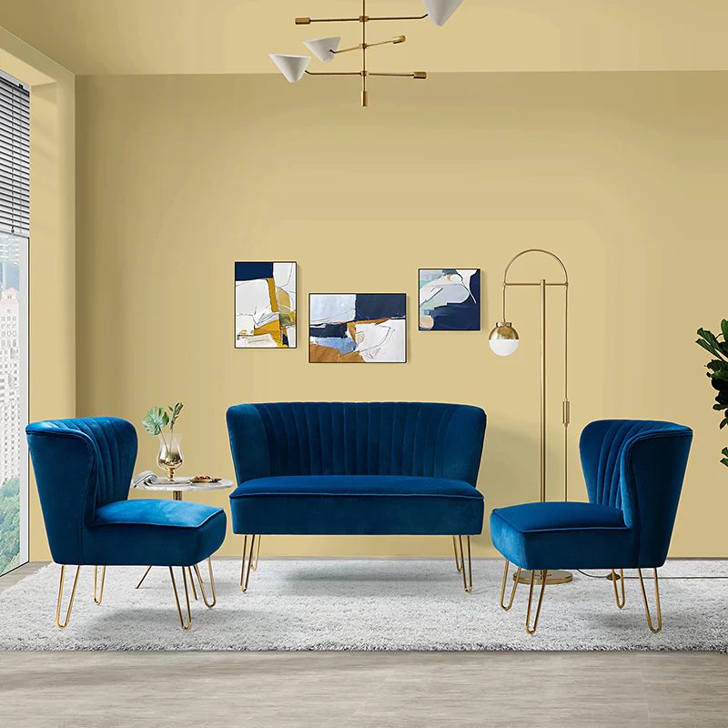 Ainhoa 3-Piece Living Room Set
