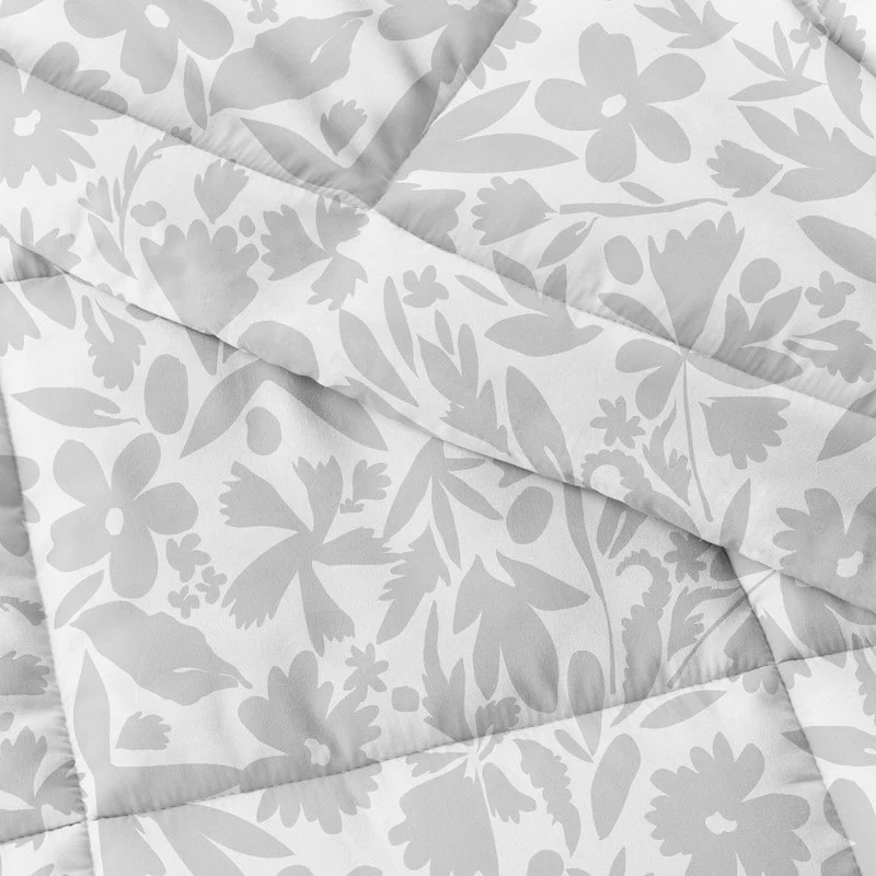 Becky Cameron Premium Abstract Garden Patterned Comforter Set