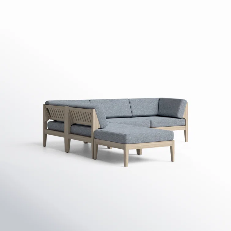 Jurgen 5 - Person Outdoor Seating Group with Cushions