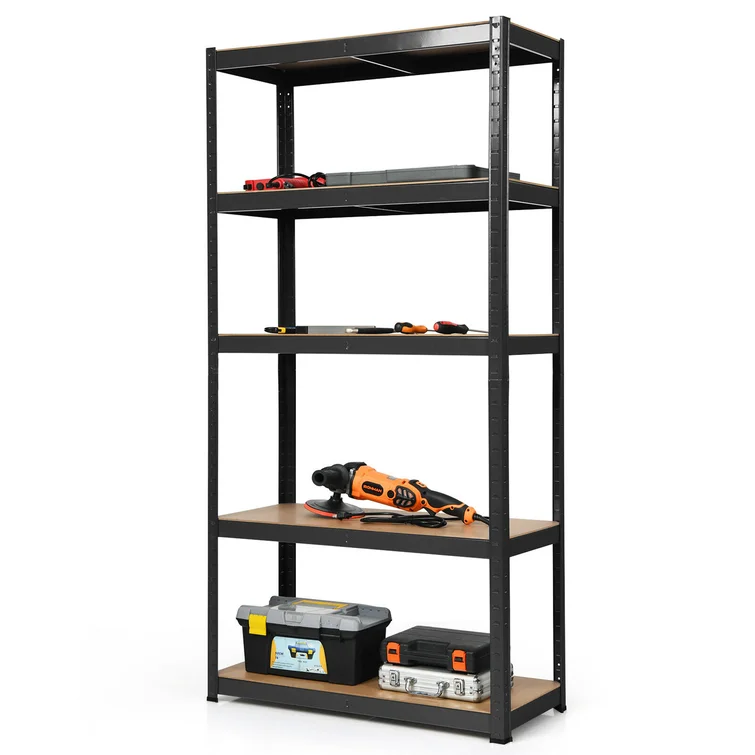 Bade 36'' W Height -Adjustable Shelving Unit