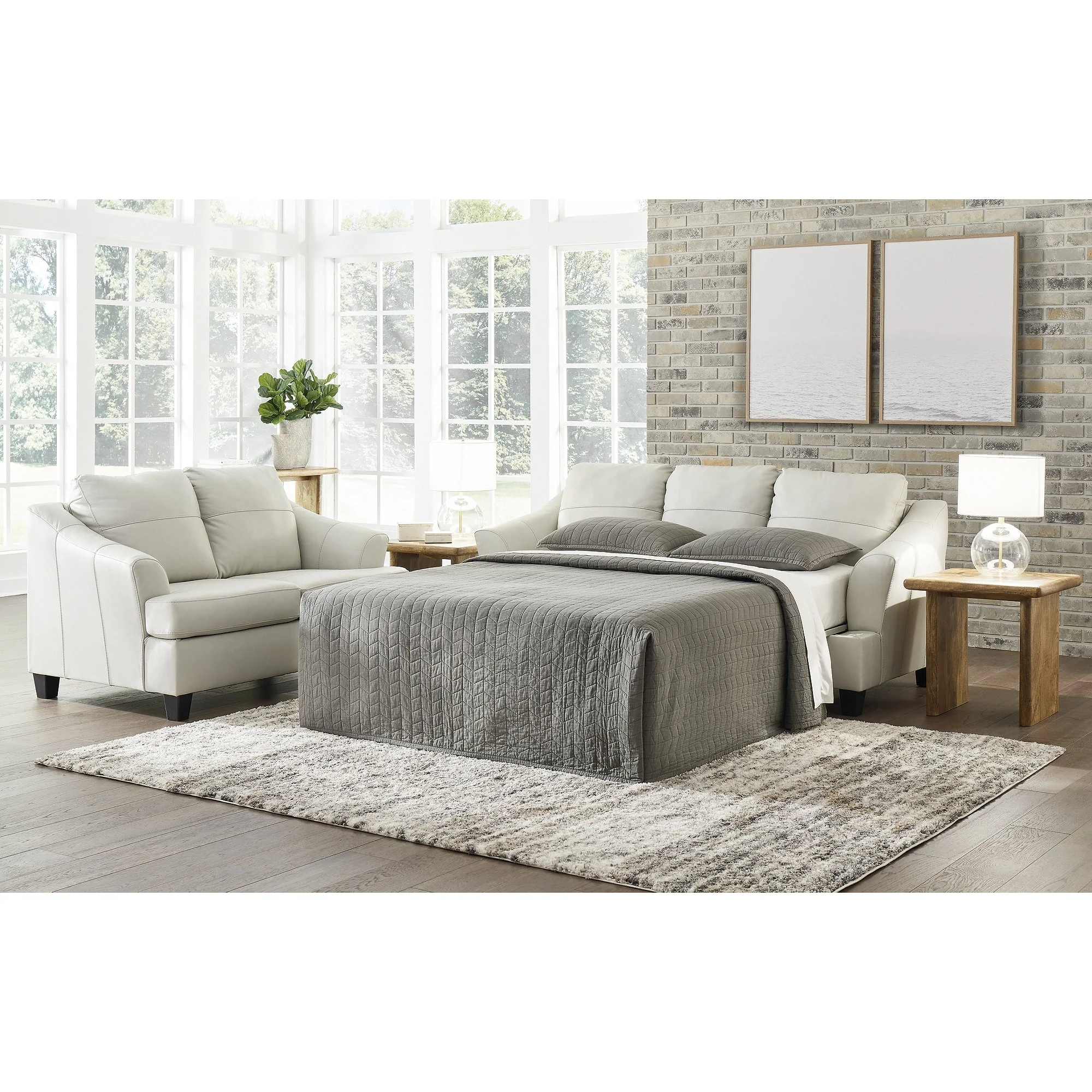 Signature Design by Ashley Genoa Queen Sofa Sleeper - 88