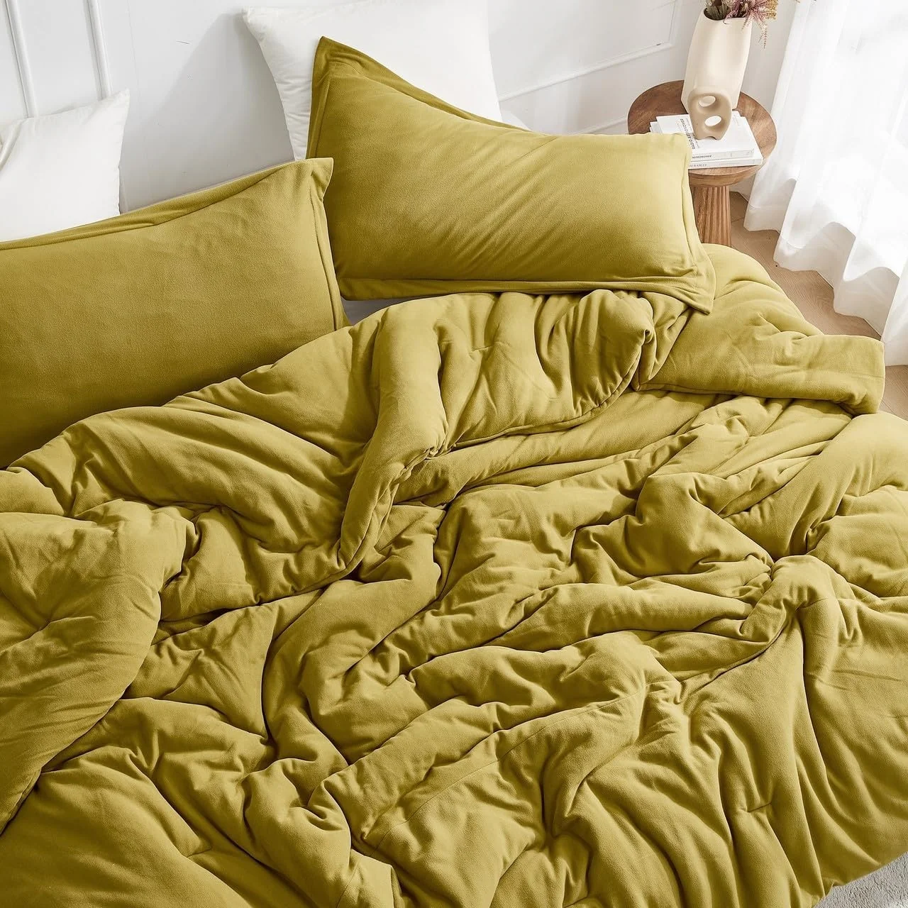 Love Thick® - Soothing Coma Inducer Oversized Comforter Set - Autumn Leaves