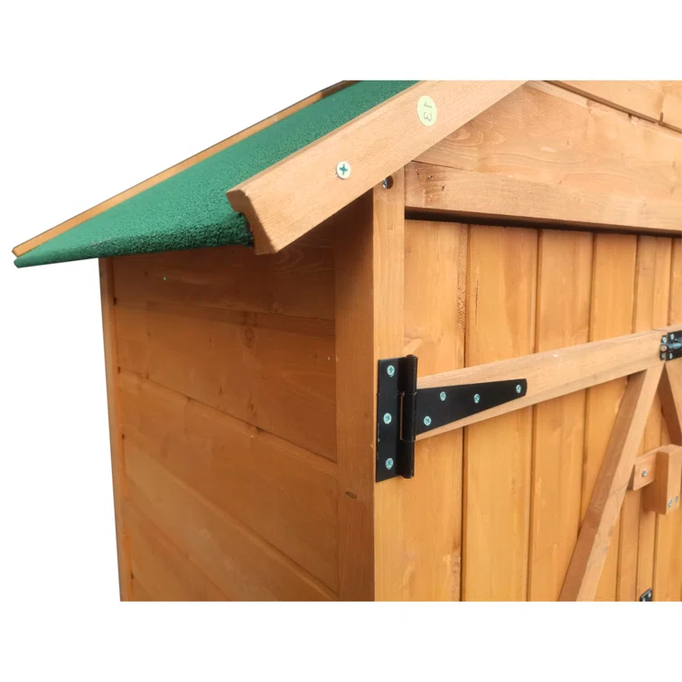 3 ft. W x 2 ft. D Wood Tool Shed