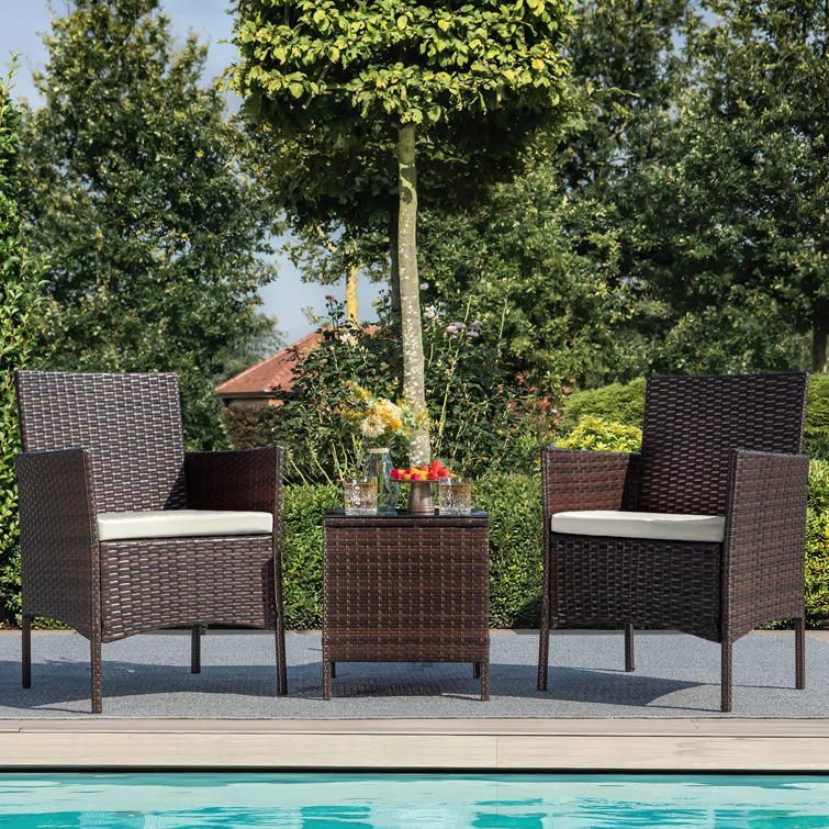 Jagger 2 - Person Outdoor Seating Group with Cushions