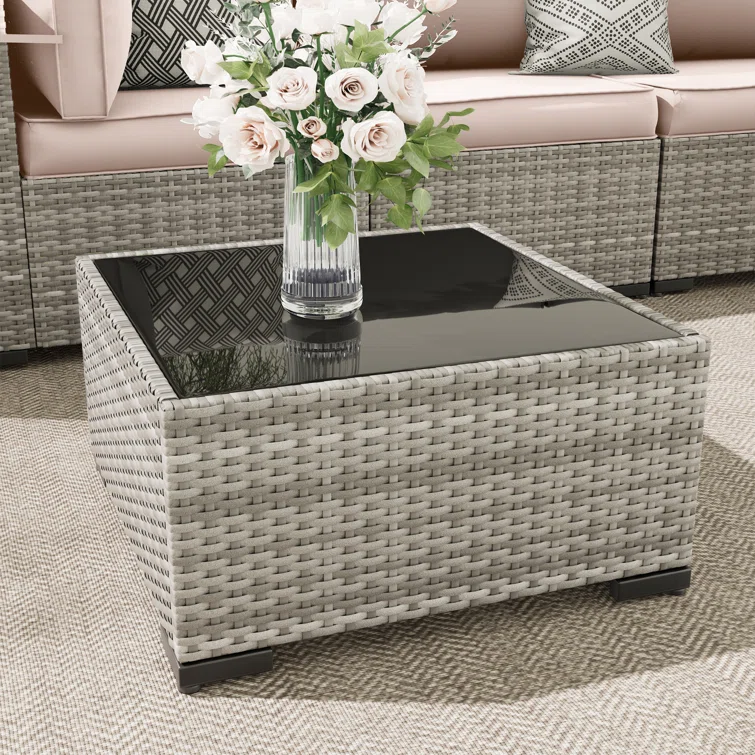 Cawanna 6 - Person Outdoor Seating Group with Cushions