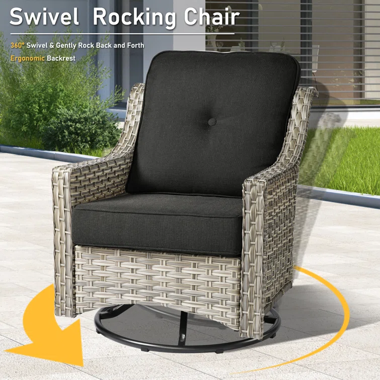 Daliya 5 - Person Outdoor Seating Group with Cushions