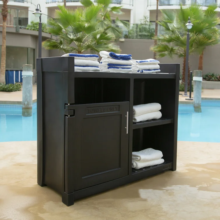 Mayne Inc. Fairfield 47'' W 40 Gallons Water Resistant Resin Towel Valet