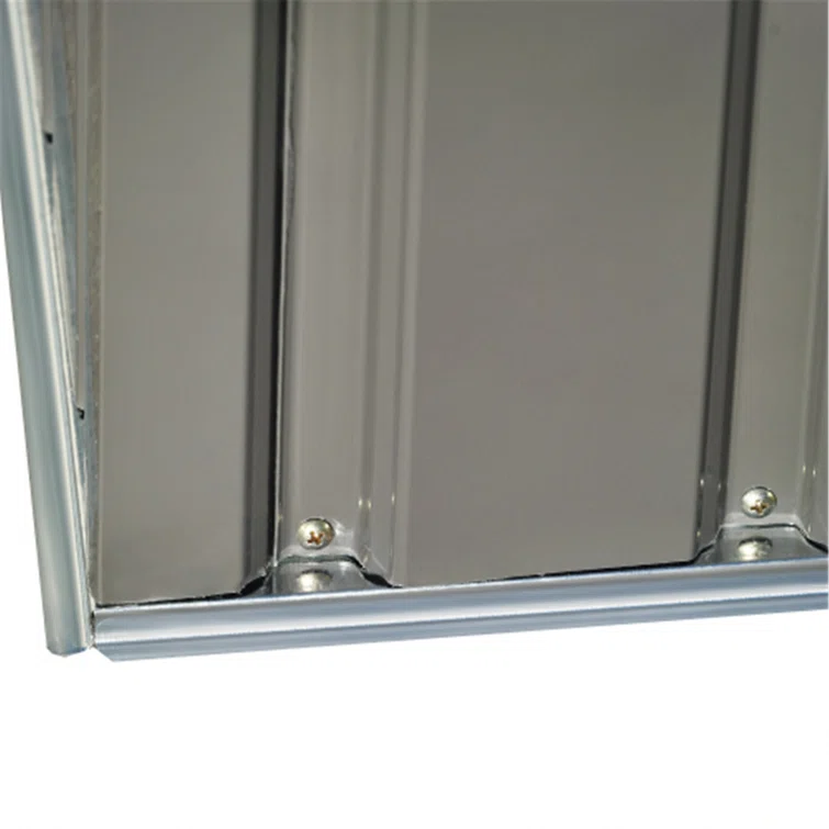 Patio 6 ft. W x 4 ft. D Metal Storage Shed