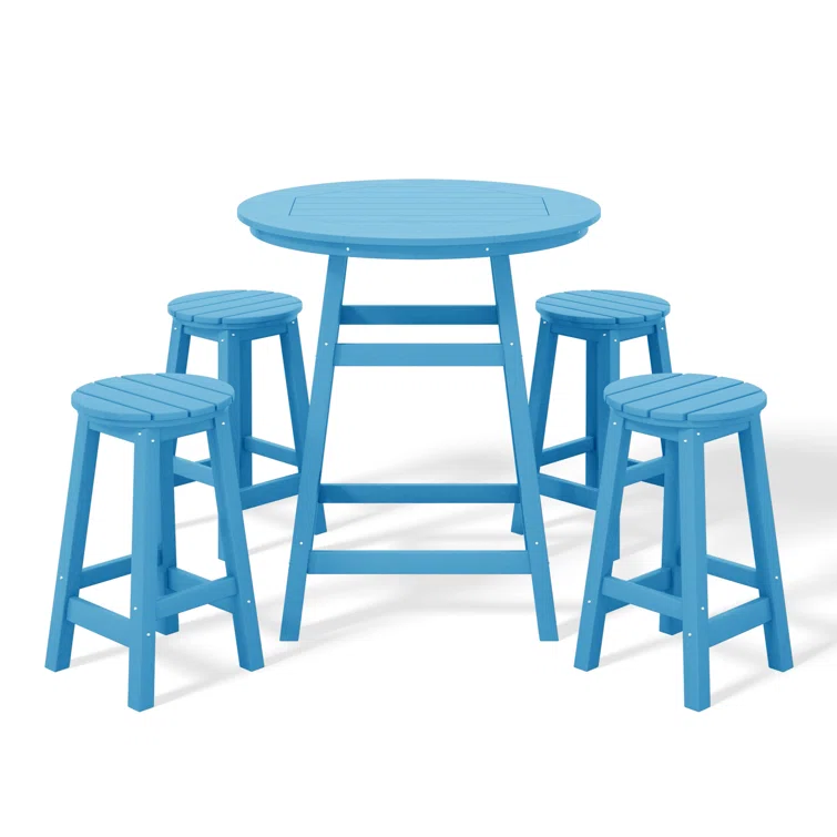Aswini 5-Piece Round Counter Set