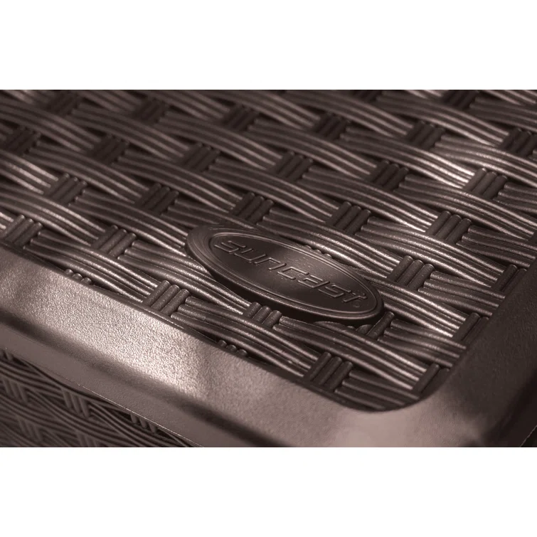 Suncast 134 Gallon Water Resistant Lockable Deck Box