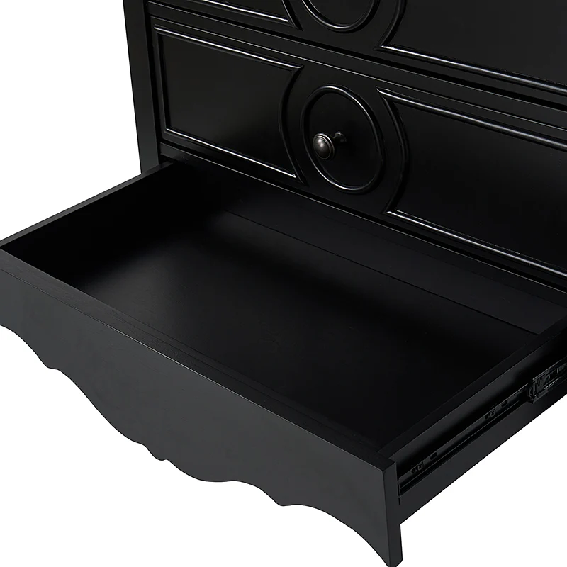 Thelma 3 - Drawer Nightstand with Built-In Outlets
