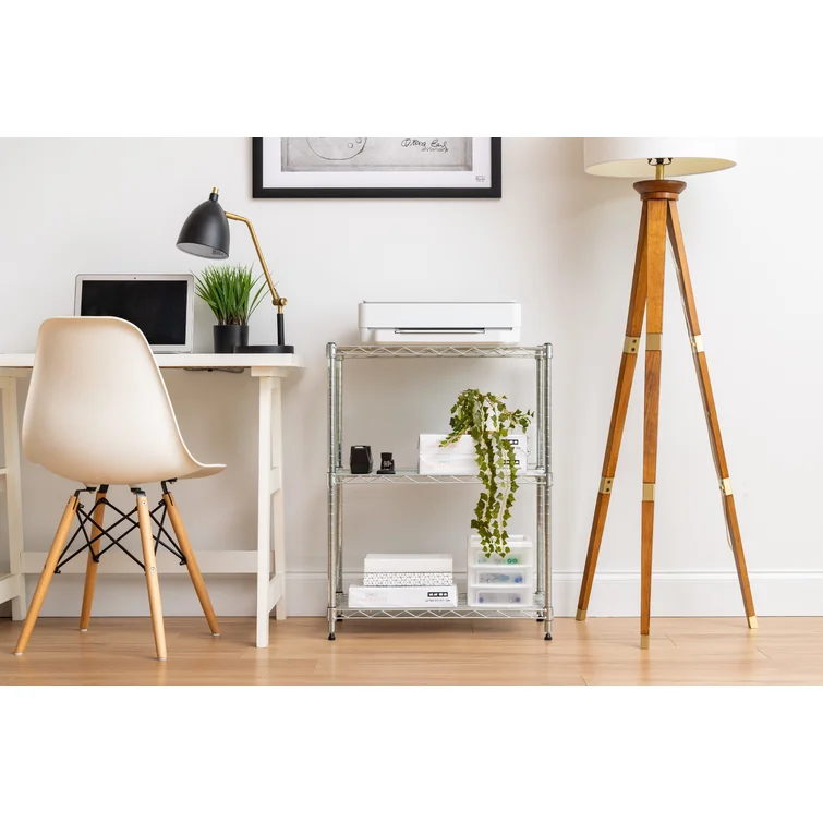 24'' W Metal Height -Adjustable Storage Rack