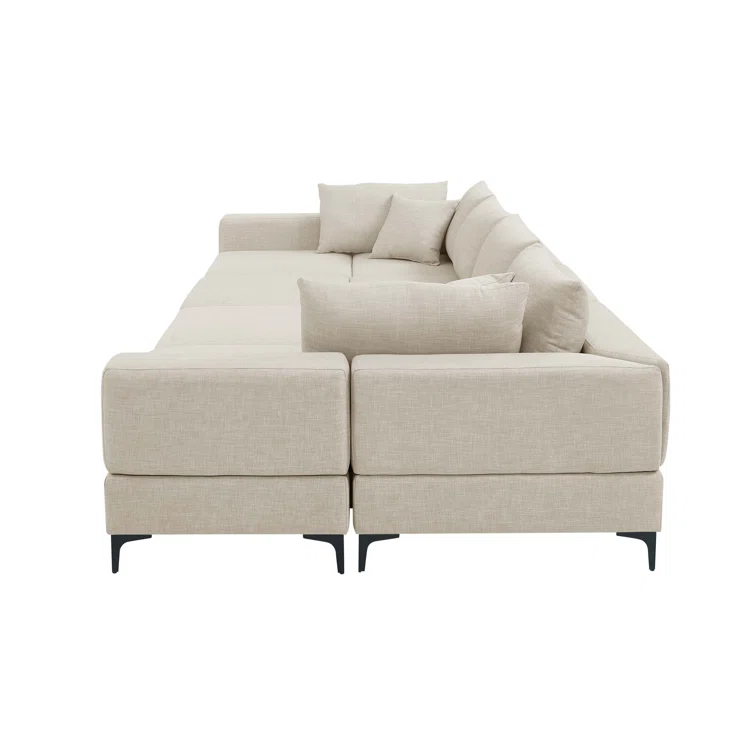 Ashwika 8 - Piece Upholstered Sectional